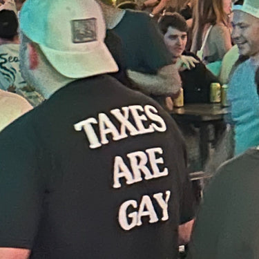 Taxes Are Gay Heavyweight Tee