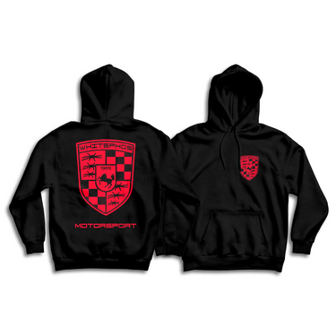 Race Badge Champion Hoodie - Blood