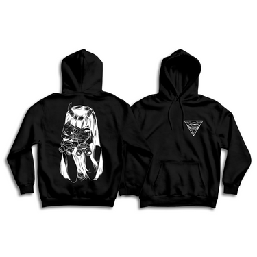 Tomie Champion Hoodie - Negative Black