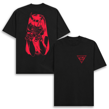 Tomie Heavyweight Tee - Negative Blood